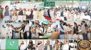 مانسہرہ پریس کلب کی یومِ آزادی کی شاندار تقریب، رئیس الاخبار کے ایڈیٹر اِن چیف شاہنواز خان کے اعزاز میں پگڑی اور شیلڈ پیش