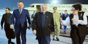 اسحاق ڈار اردن پہنچ گئے: یروشلم وزارتی اجلاس میں فلسطین کی صورتحال پر اہم مشاورت