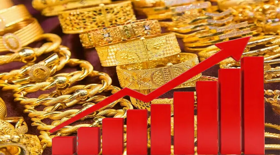 سونے کی قیمت میں بڑا اضافہ، فی تولہ 11 ہزار 300 روپے مہنگا
