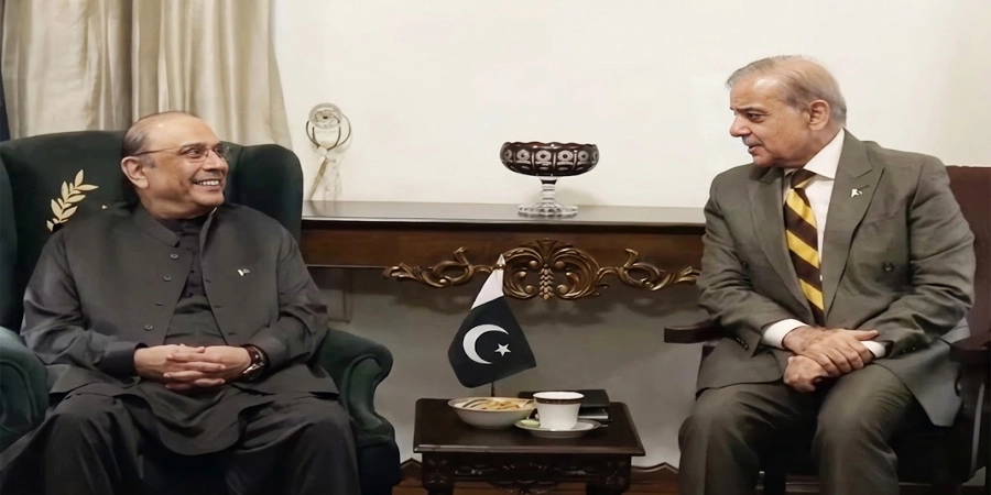 وزیراعظم کی صدر سے ملاقات، سعودی عرب اور ترکیے سے دفاعی معاہدے پر گفتگو