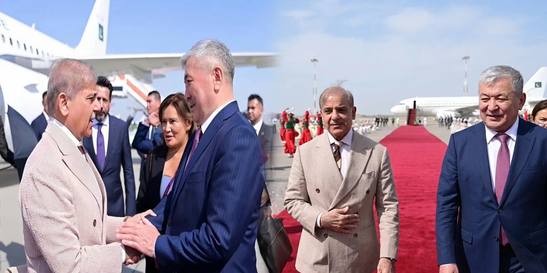 وزیراعظم شہباز شریف شنگھائی اجلاس کیلئے بشکیک پہنچ گئے