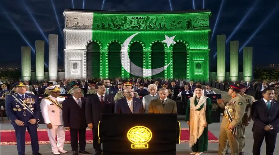 اسلام آباد میں یادگار فتح کی افتتاحی تقریب