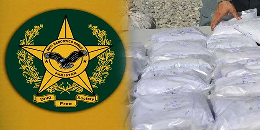 اے این ایف کریک ڈاؤن برآمد شدہ منشیات آئس چرس افیون