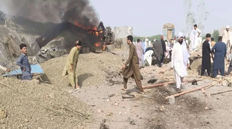 ڈیرہ اسماعیل خان کے درازندہ میں امن میلہ چیک پوسٹ کے قریب دھماکا