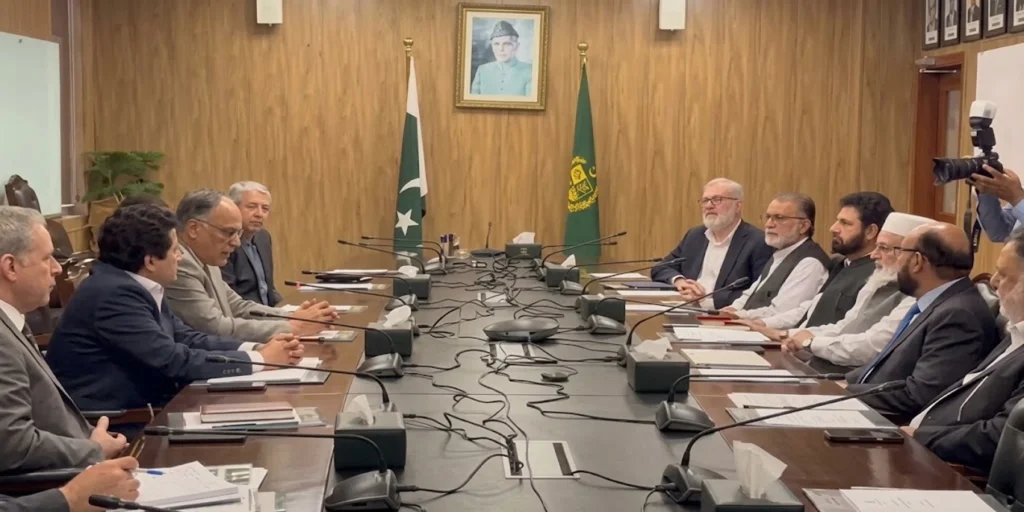 جماعت اسلامی اور حکومت کے درمیان پٹرولیم لیوی پر مذاکرات