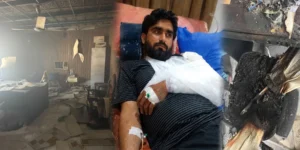 مند کسٹمز اسٹیشن حملہ: مسلح افراد نے دفتر کو آگ لگا دی،سپاہی محمد سراج زخمی 