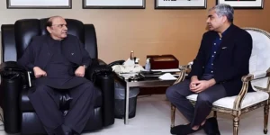 محسن نقوی کی صدر آصف زرداری سے ون آن ون ملاقات، اہم امور پر گفتگو