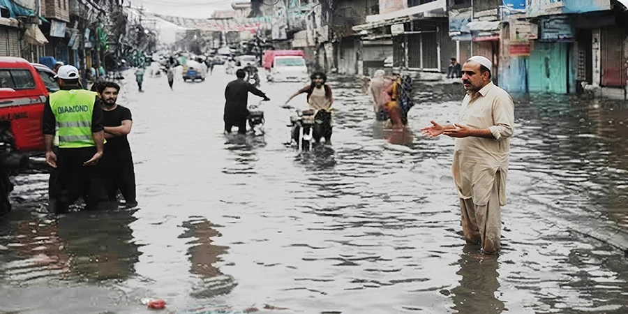 راولپنڈی رین ایمرجنسی موسلادھار بارش واسا عملہ نشیبی علاقے