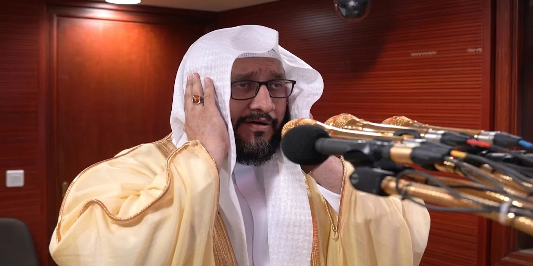 شیخ ابراہیم المدنی مسجد الحرام کے مؤذن