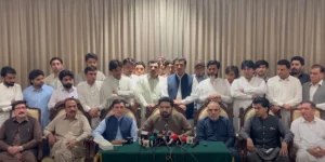 سہیل آفریدی کا 27 ستمبر کو لانگ مارچ کا اعلان، 25 ستمبر کو احتجاج کا پلان بتانے کا عندیہ