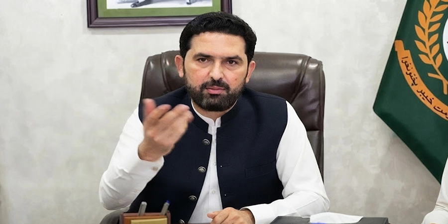 وزیراعلیٰ سہیل آفریدی قیام امن اجلاس سے خطاب کرتے ہوئے