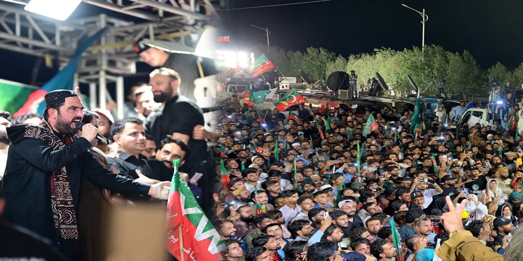 وزیراعلیٰ خیبرپختونخوا سہیل آفریدی قافلے کے ہمراہ کراچی پہنچ گئے