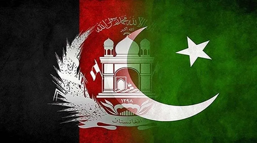 افغان طالبان کے الزامات مسترد کرتے ہوئے ترجمان دفتر خارجہ پریس بریفنگ سے خطاب کر رہے ہیں