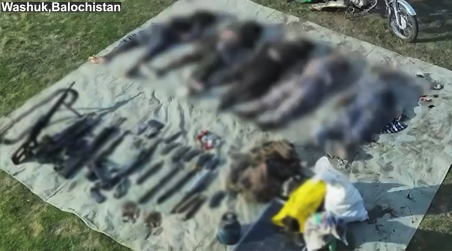 بلوچستان میں سیکیورٹی فورسز کے آپریشن میں پانچ دہشت گرد ہلاک