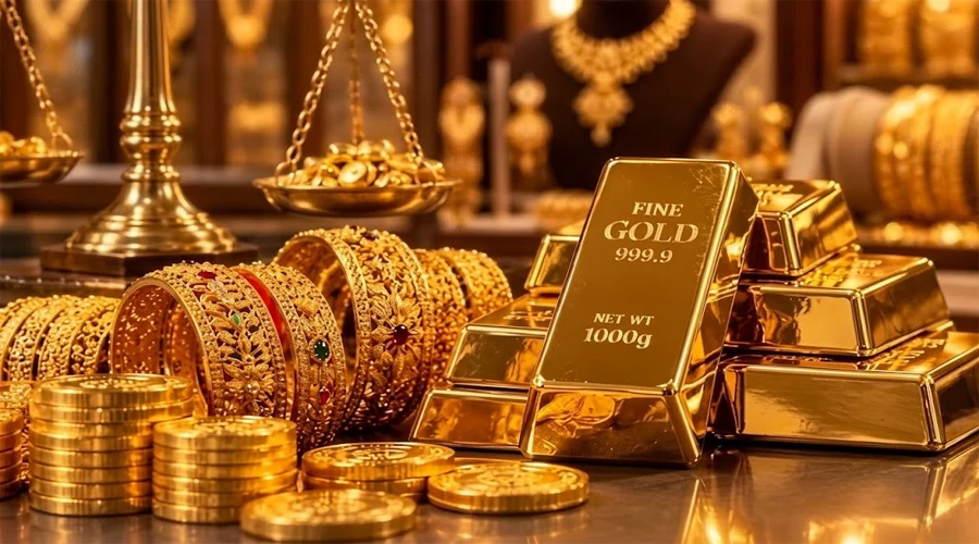 پاکستان میں سونے کی قیمت میں 3 ہزار روپے فی تولہ کمی