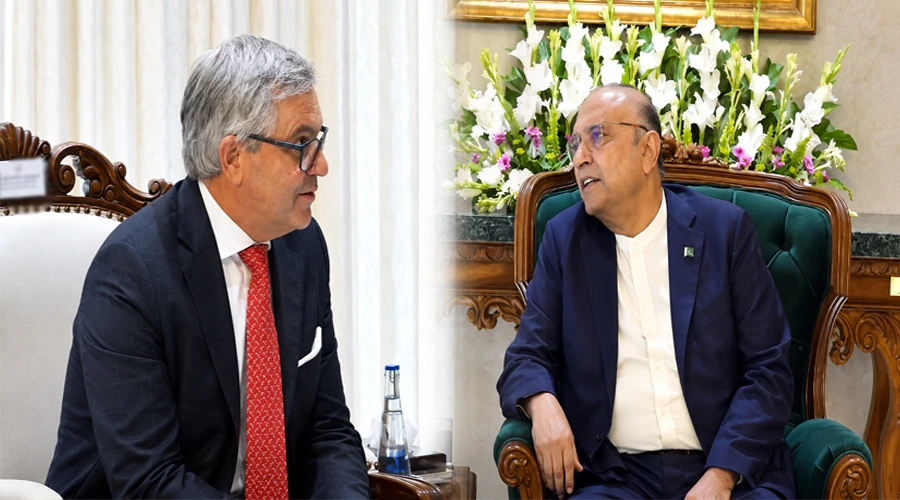 صدر آصف علی زرداری کی یورپی کمشنر میگنس برونر سے ملاقات