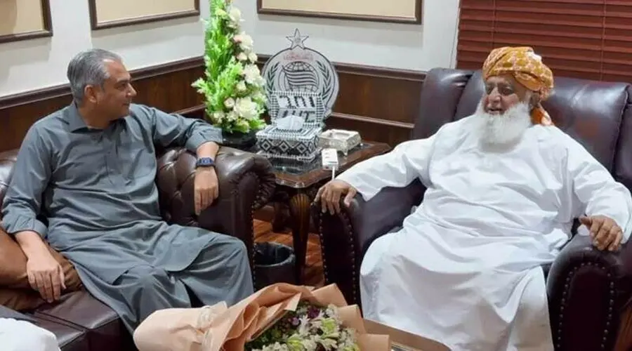 محسن نقوی مولانا فضل الرحمان کے بیان پر سینیٹ اجلاس میں خطاب کرتے ہوئے