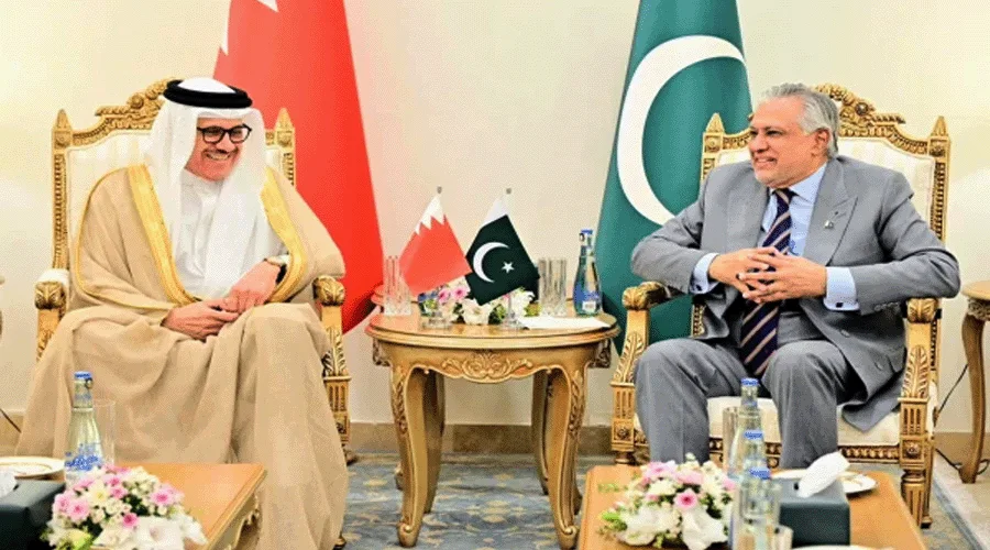 پاکستان بحرین تجارت و سرمایہ کاری کے فروغ کے لیے وزرائے خارجہ کی ملاقات