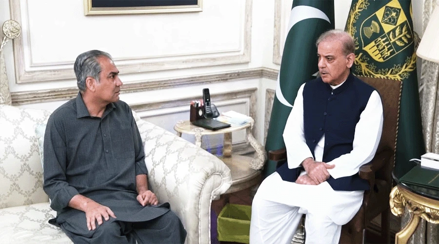 وزیراعظم شہباز شریف کی محسن نقوی سے ملاقات اور خیبرپختونخوا کی سکیورٹی صورتحال پر مشاورت