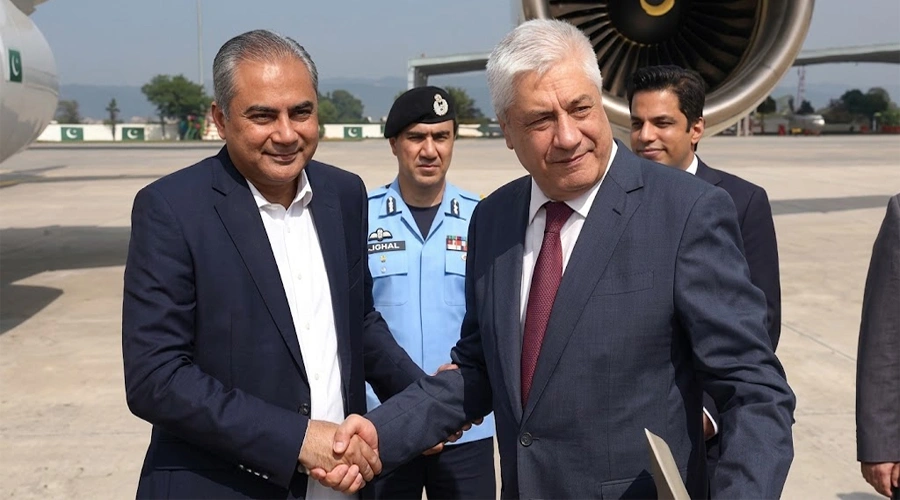 روسی وزیرِ داخلہ ولادیمیر کولاکولتسیف کا دورہ پاکستان مکمل، محسن نقوی کی الوداعی ملاقات